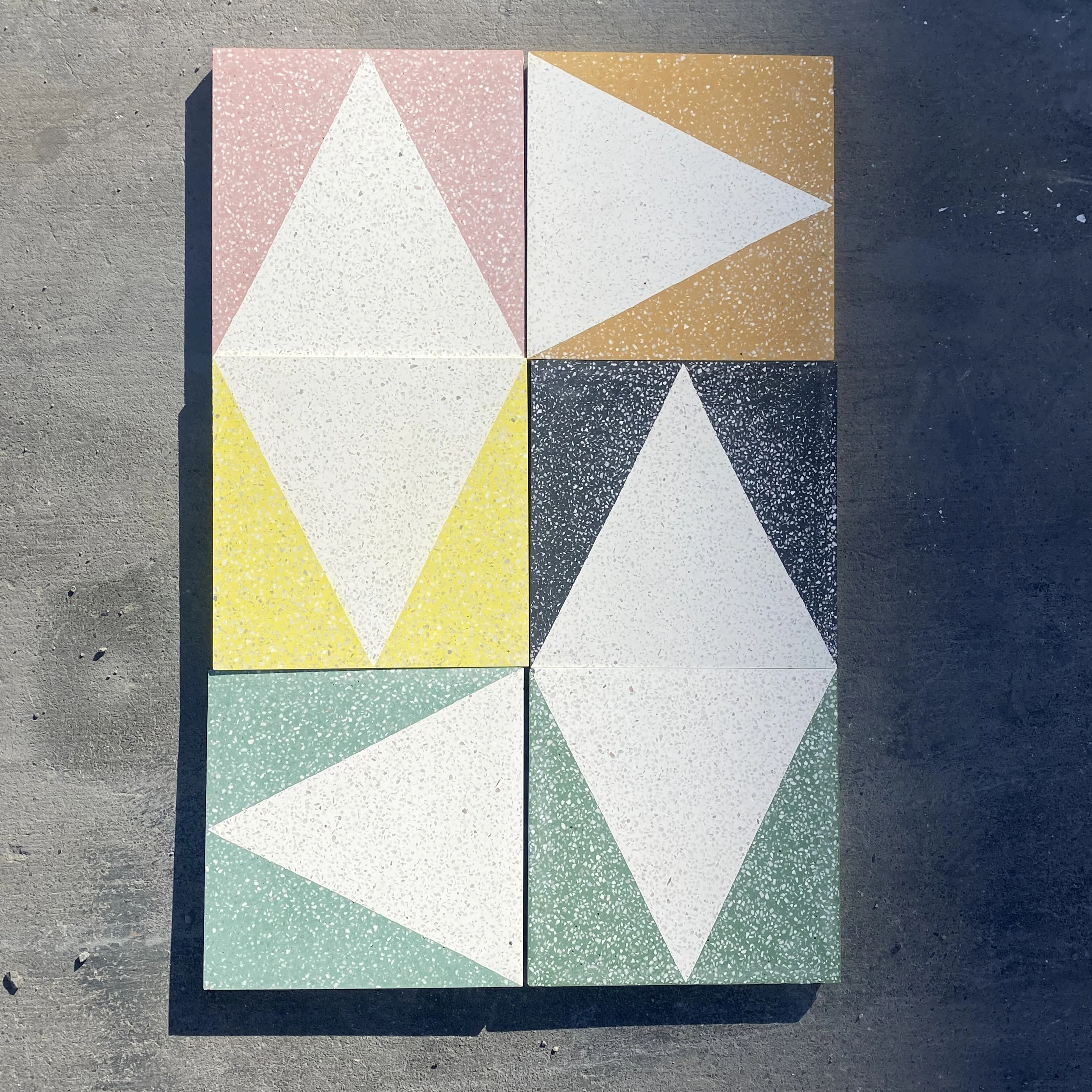large triangle  //  box of 13  //  geo x terrazzo - Image 2