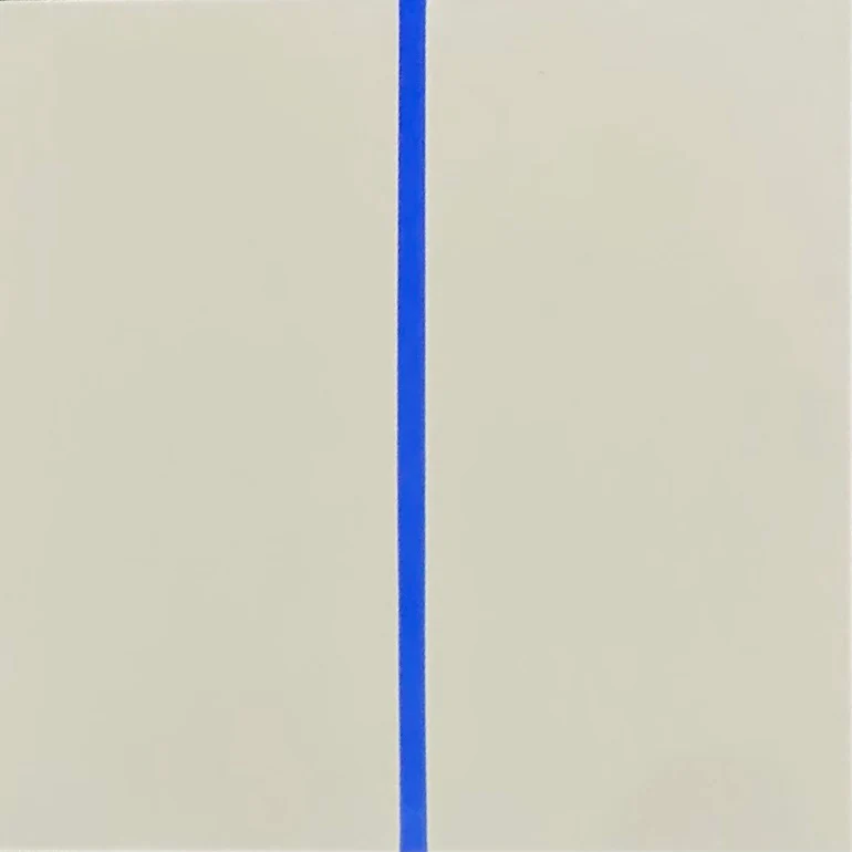 in stock // strands // sss // mixed - field: creme, accent: dazzling blue - Image 2
