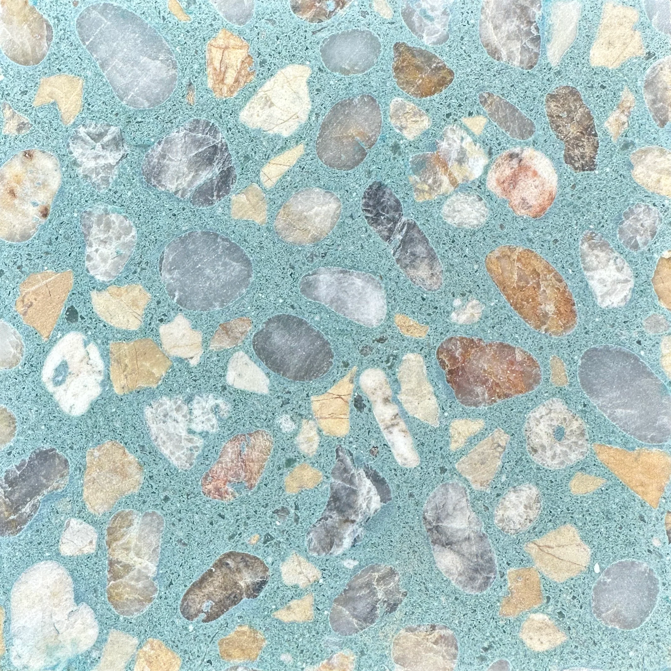 venice // pebble mix // terrazzo concrete tile // sample - Image 4