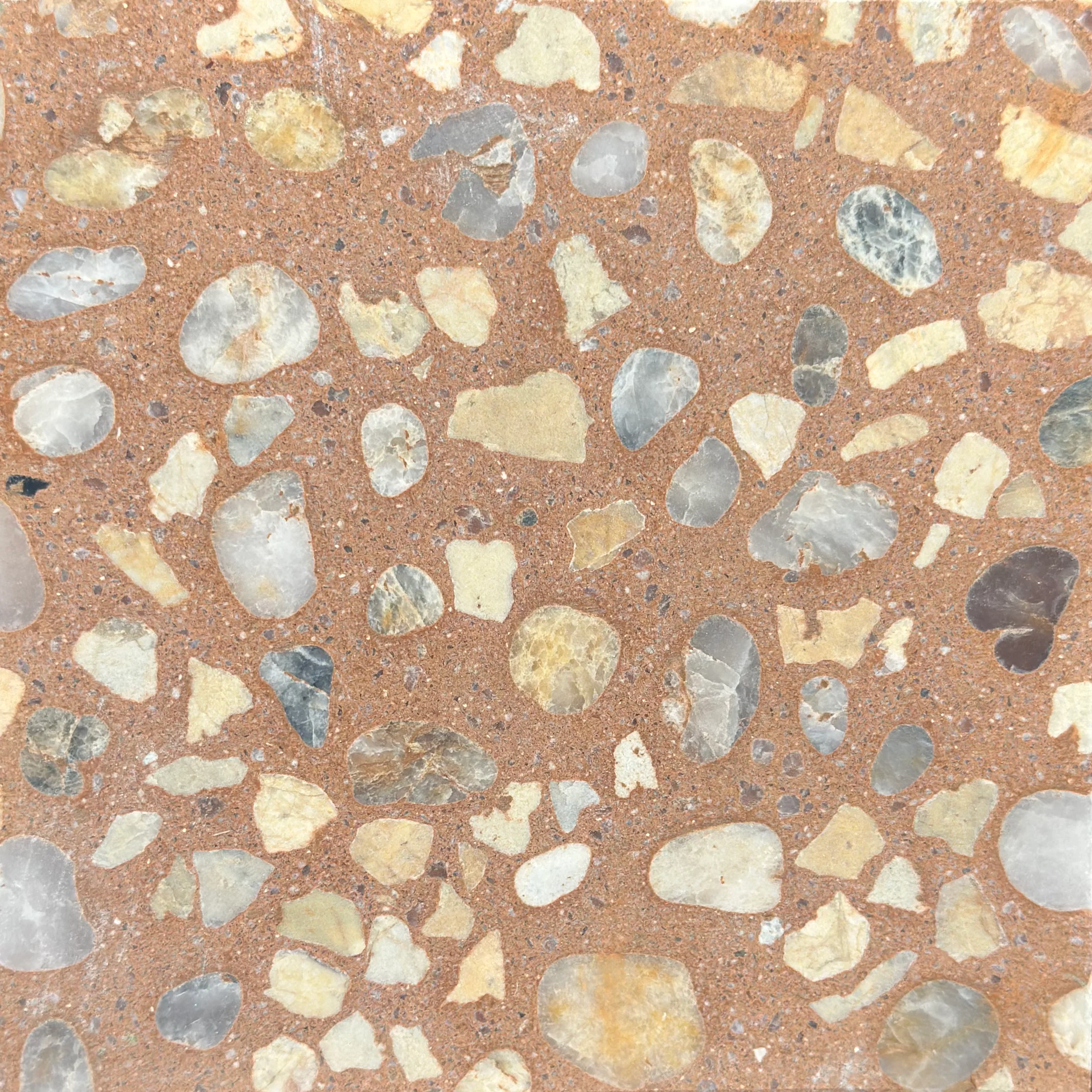 venice // pebble mix // terrazzo concrete tile // sample - Image 9